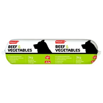 Prime100 Beef and Vegetable Fresh Roll - 2kg