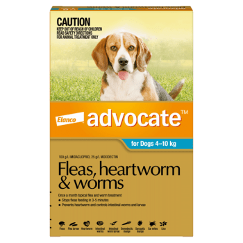 Advocate for Medium Dogs weighing 4-10kg  3 pack