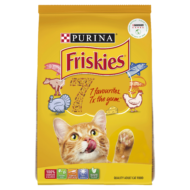 Friskies Dry Cat Food Adult 7 Flavours 10KG The Meadows Produce Pet friskies-dry-cat-food-adult-7-flavours-10kg-the-meadows-produce-pet