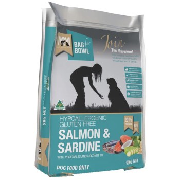 MFM (Meals For Mutts) Adult Salmon & Sardine Dry Dog Food 9KG